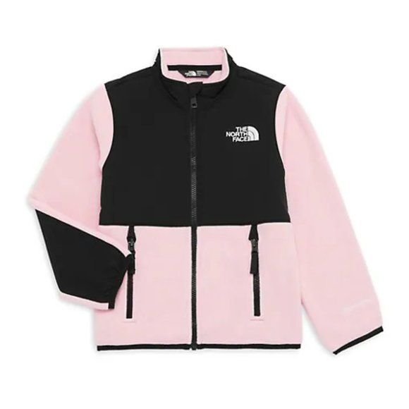 The North Face Little Girl's Denali Polyester Jacket 5T cameo pink